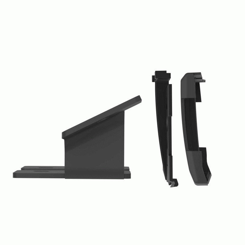 HEISE Roof Lightbar Bracket - Fits Ford Bronco 2021-Up* Fits Heise 50"-52" lightbars with rear mount bracketsIncludes plastic covers to conceal the brackets and OE mounting boltsBlack powder-coated brackets