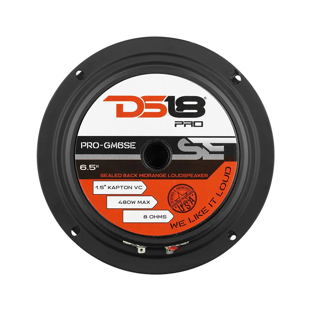 DS18 PRO 6" SEALED BACK MIDRANGE LOUDSPEAKER 480W