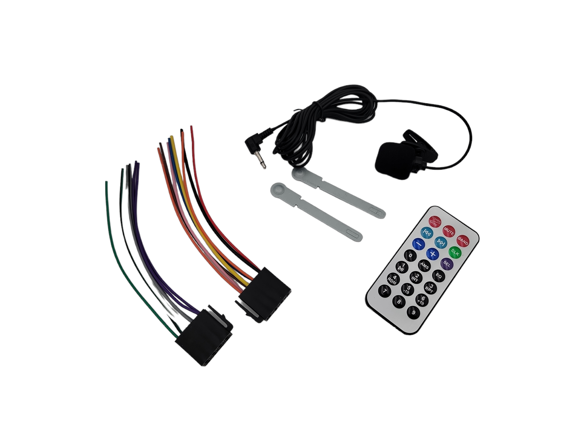 MASSIVE AUDIO FULL WIRELESS, BLUETOOTH, DSP, MULTIMEDIA RECEIVER, 5V PRE-AMP OUTPUTS F/R/S, DUAL SUBWOOFER OUTPUTS WITH X-OVERS, REMOTE CONTROL, 50W X 4, USB/SD/AUX/EQ/AM/FM