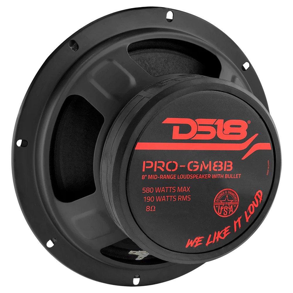 DS18 PRO 8" GEN SERIES MIDRANGE WITH BULLET