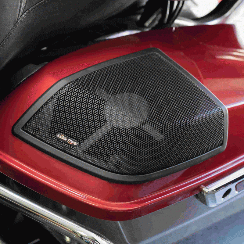 Saddlebag Lid Dual Speaker Adapter - 6x9 Inch Harley-Davidson