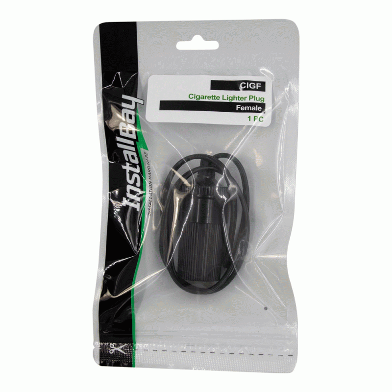 12V PLUG FEMALE - Retail Pack