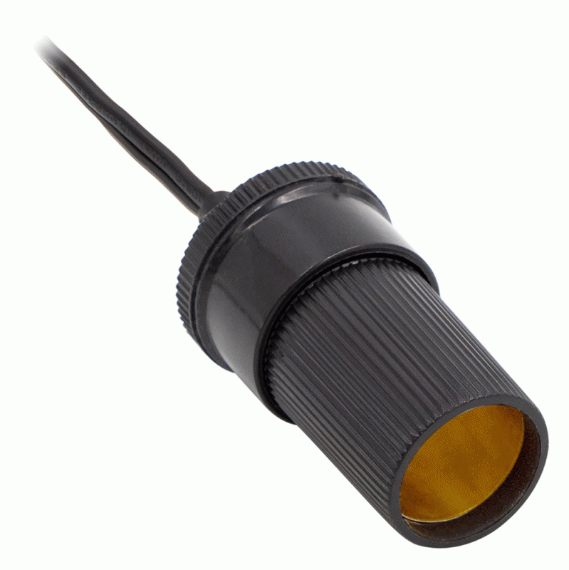 12V PLUG FEMALE - Retail Pack