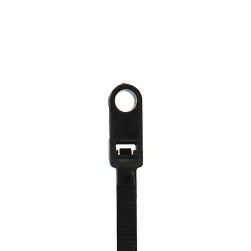 Mounting Hole Cable Tie 7 Inch 50 Pound - Package of 100