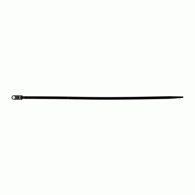 Mounting Hole Cable Tie - 11 inch 50 lb - Package of 100
