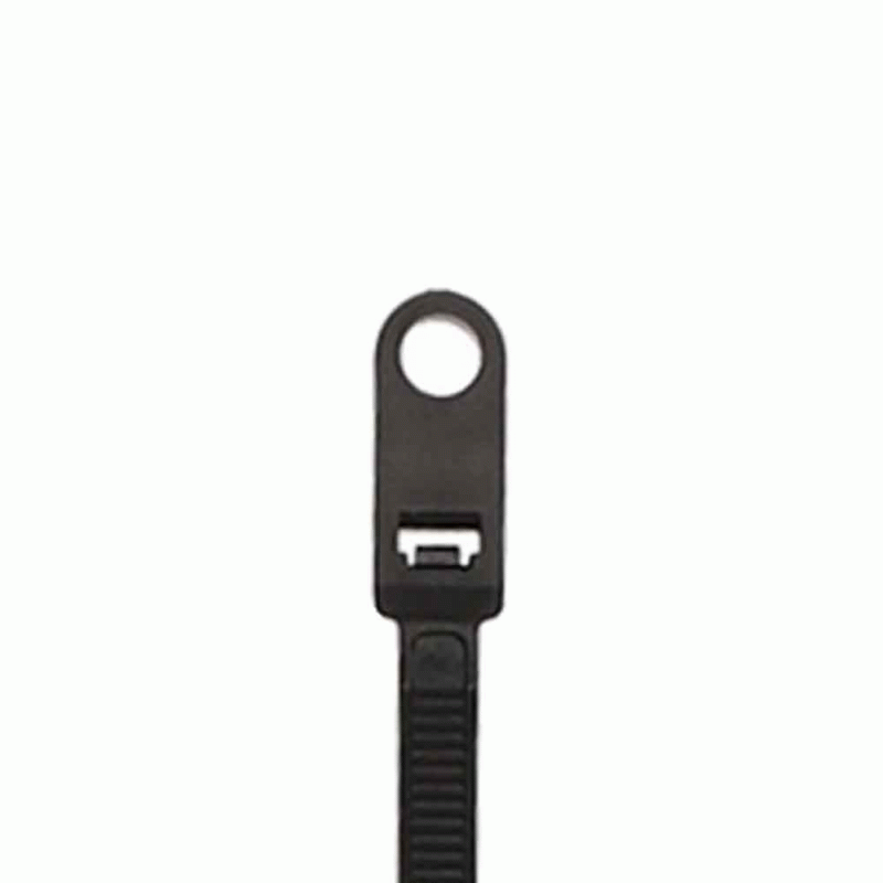Mounting Hole Cable Tie - 11 inch 50 lb - Package of 100