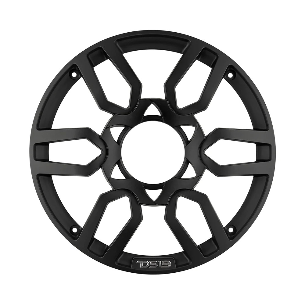 PRO Universal 8" Plastic Speaker Grill Cover - Black (PAIR)