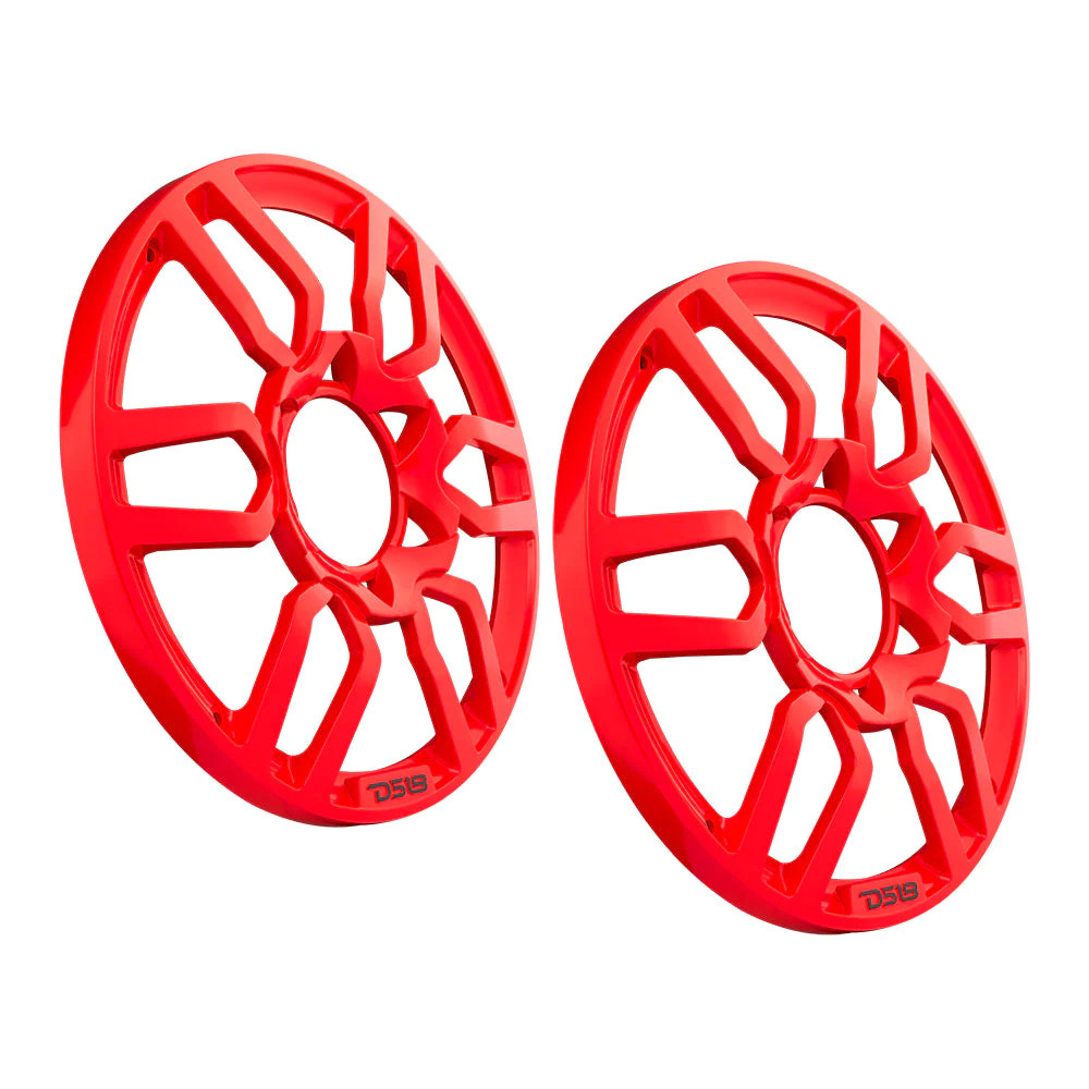 DS18 8" GRILL RED 1 PAIR