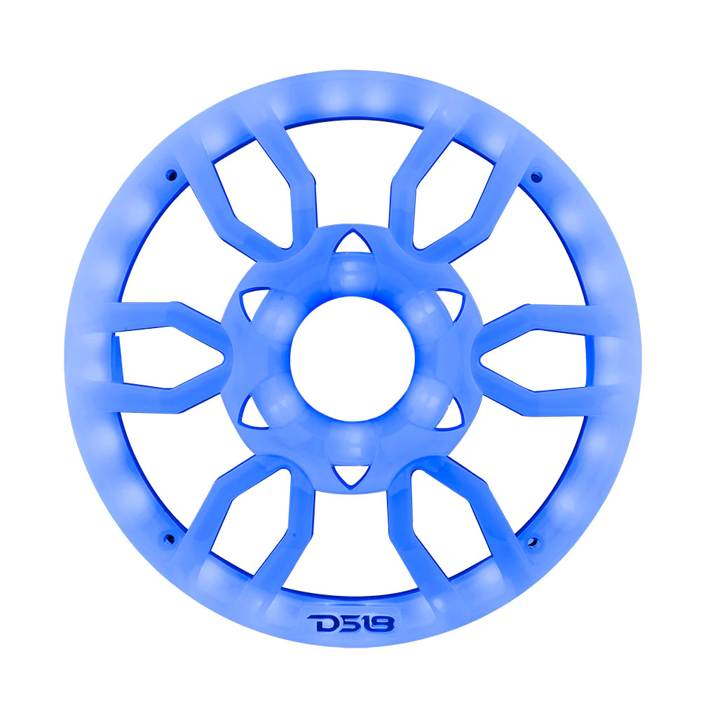 DS18 PRO UNIVERSAL 8" SPEAKER GRILL WITH BUILT IN RGB LED LIGHTING - EACH