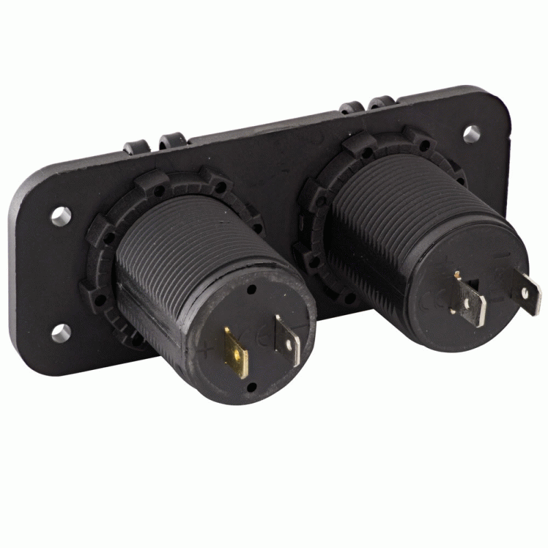 12V MARINE DUAL USB MOUNT