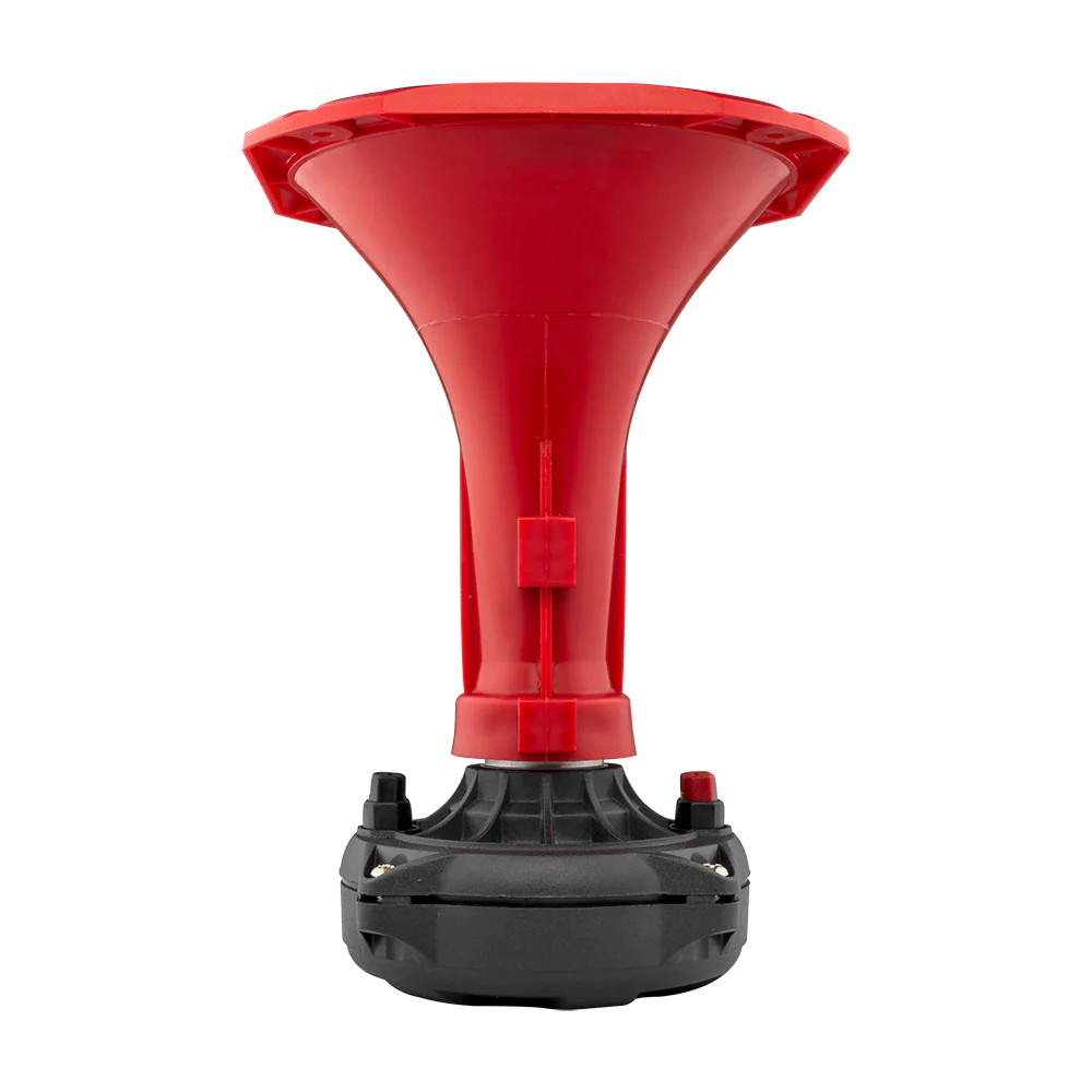 DS18 PRO PC/ABS HORN 1.4" THROAT 6.14' DEPTH SCREW ON - RED
