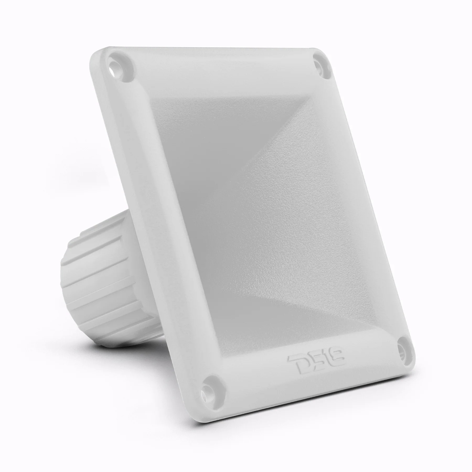 DS18 CIRCULAR PC/ABS HORN 1.4" THROAT SCREW ON - WHITE