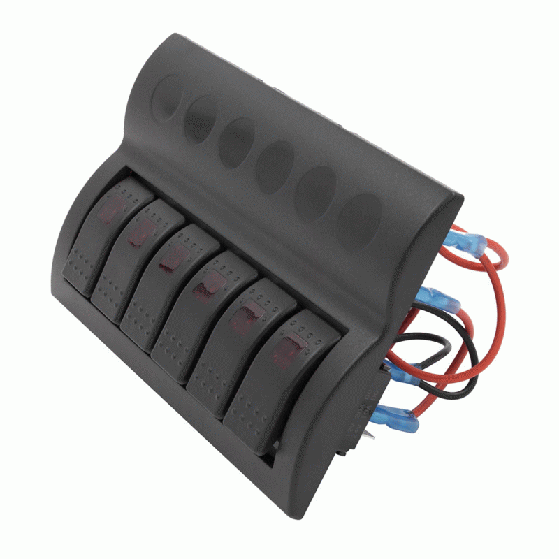 Panel Switches - 6 Switch Panel - Each