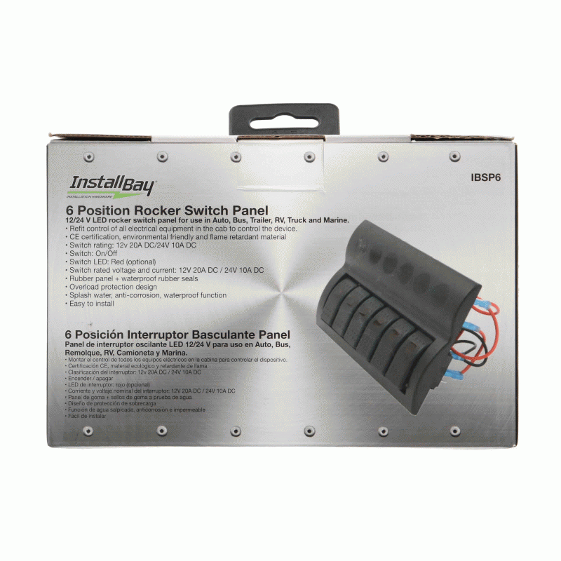 Panel Switches - 6 Switch Panel - Each