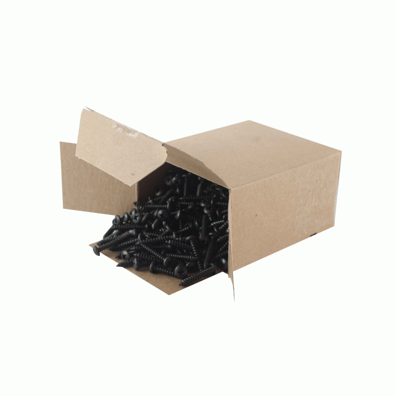 Phillips Pan Head Screw #8 x 1 Inch Box of 500