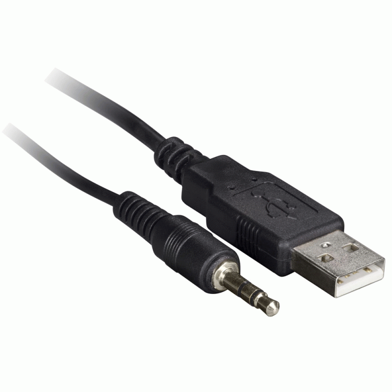 Snap-in Extension Cable-USB/3.5MM Ports Round - Retail Pack