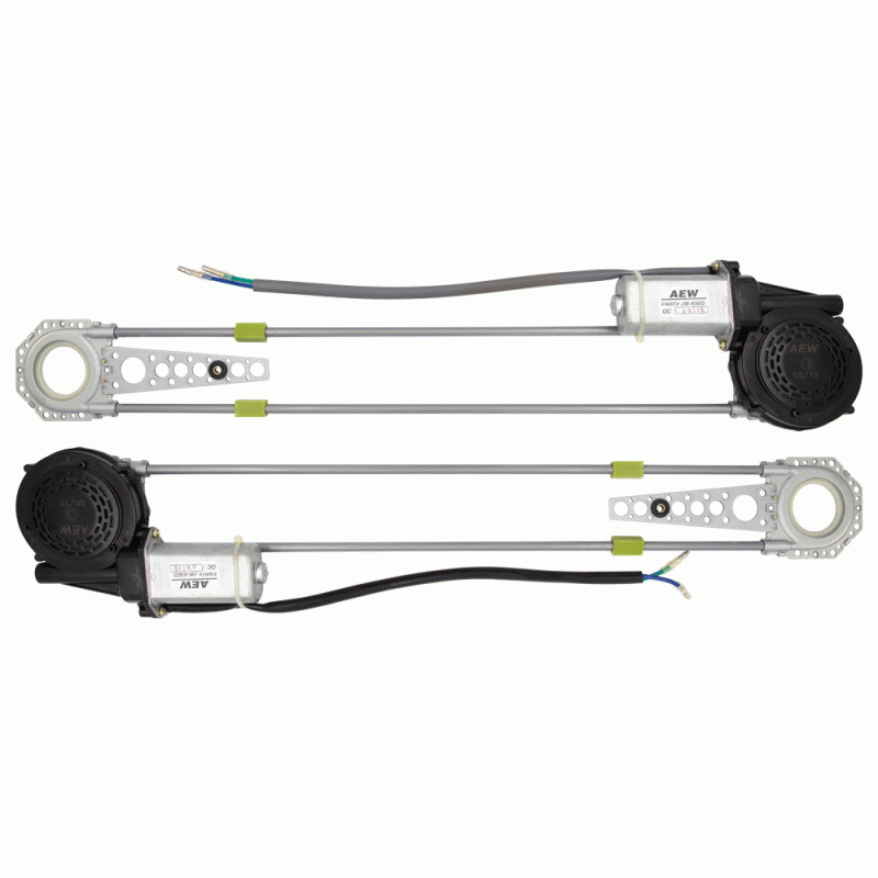 Universal Power Window Set w/JW-73FD Kit (4 Door)