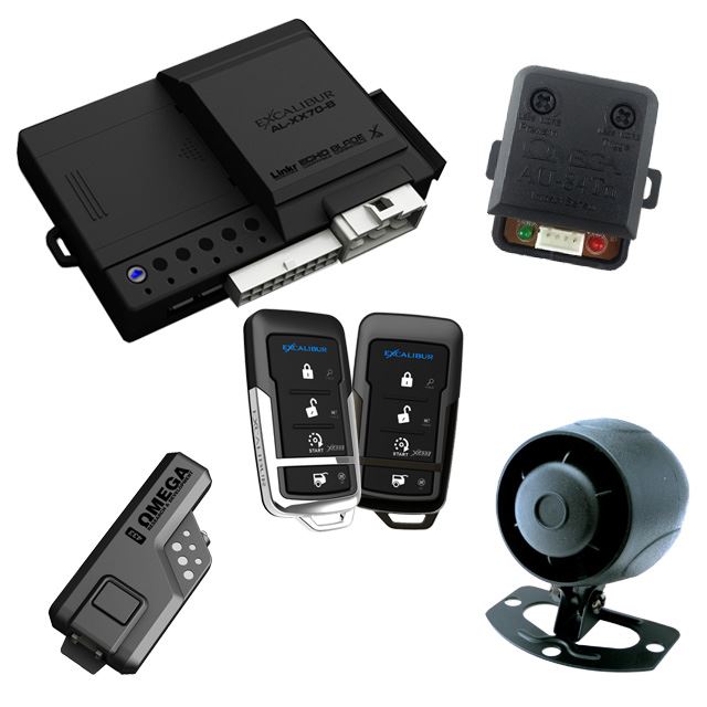 EXCALIBUR ONE WAY REMOTE START & SECURITY SYSTEM