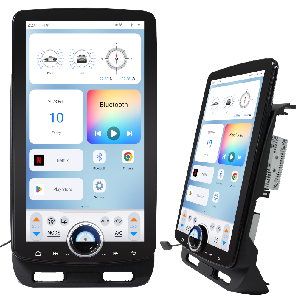 LINKSWELL 2015-2020 FORD F150, 2017-2022 F250/350 GEN6 XL SERIES 15.6" T-STYLE MULTIMEDIA RECEIVER