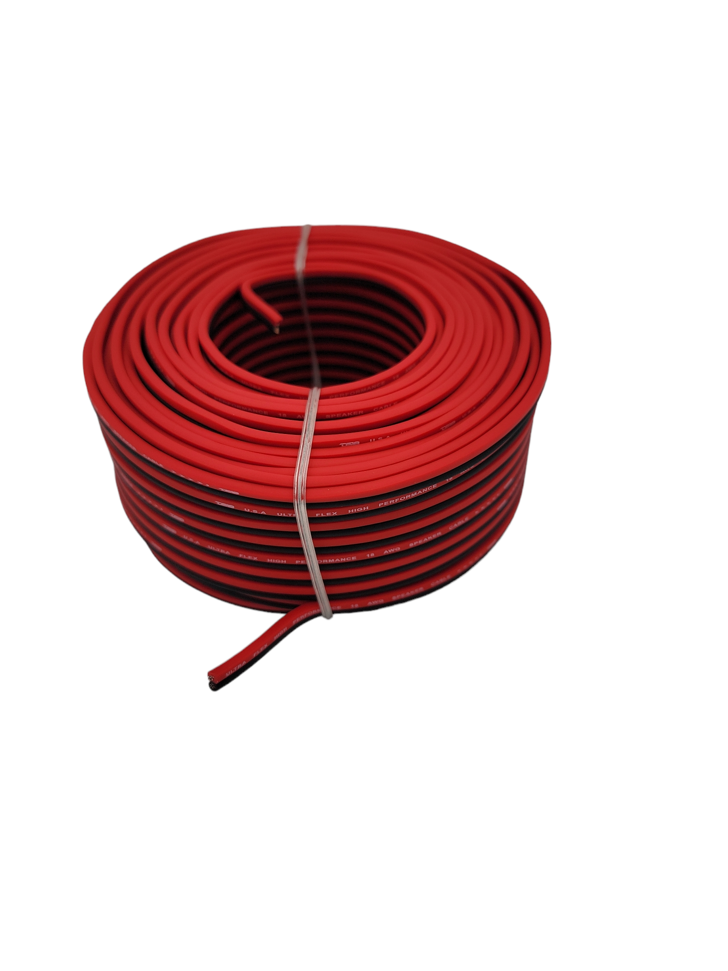 DS18 18GA SPEAKER WIRE RED / BLACK 100' ROLL