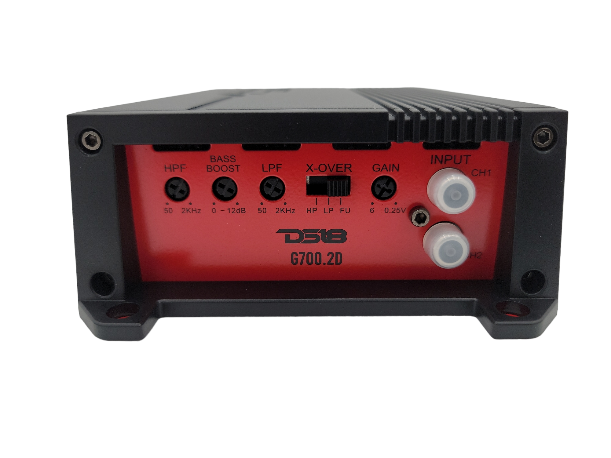 DS18 GEN-X Full-Range Class D 2-Channel Amplifier 2 x 120 Watts Rms @ 4-ohm