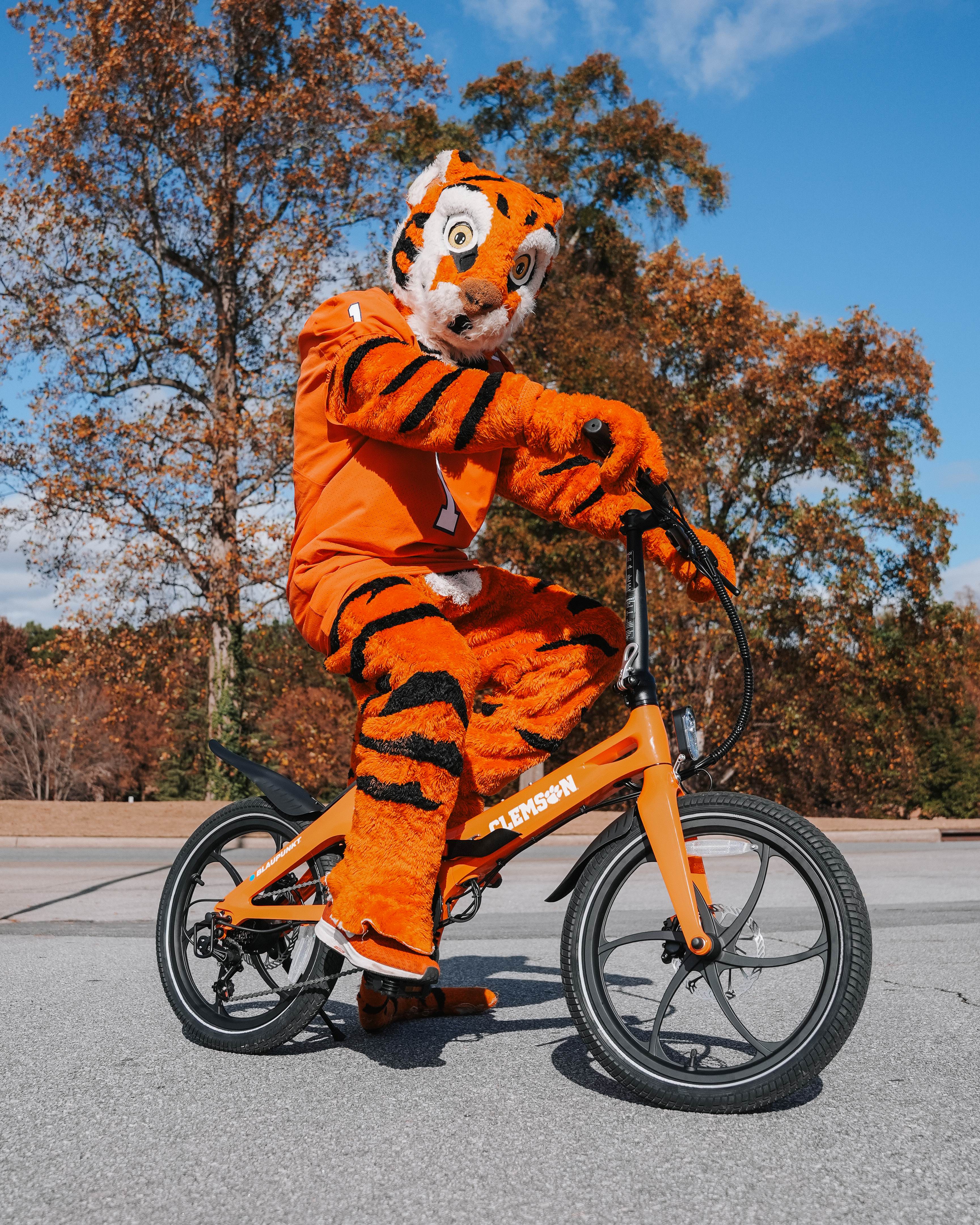 BLAUPUNKT - UNIVERSITY OF CLEMSON 500 E-BIKE - MAGNESIUM SINGLE DIE-CAST FOLDABLE FRAME BLAUPUNKT - UNIVERSITY OF CLEMSON 500 E-BIKE - MAGNESIUM SINGLE DIE-CAST FOLDABLE FRAME