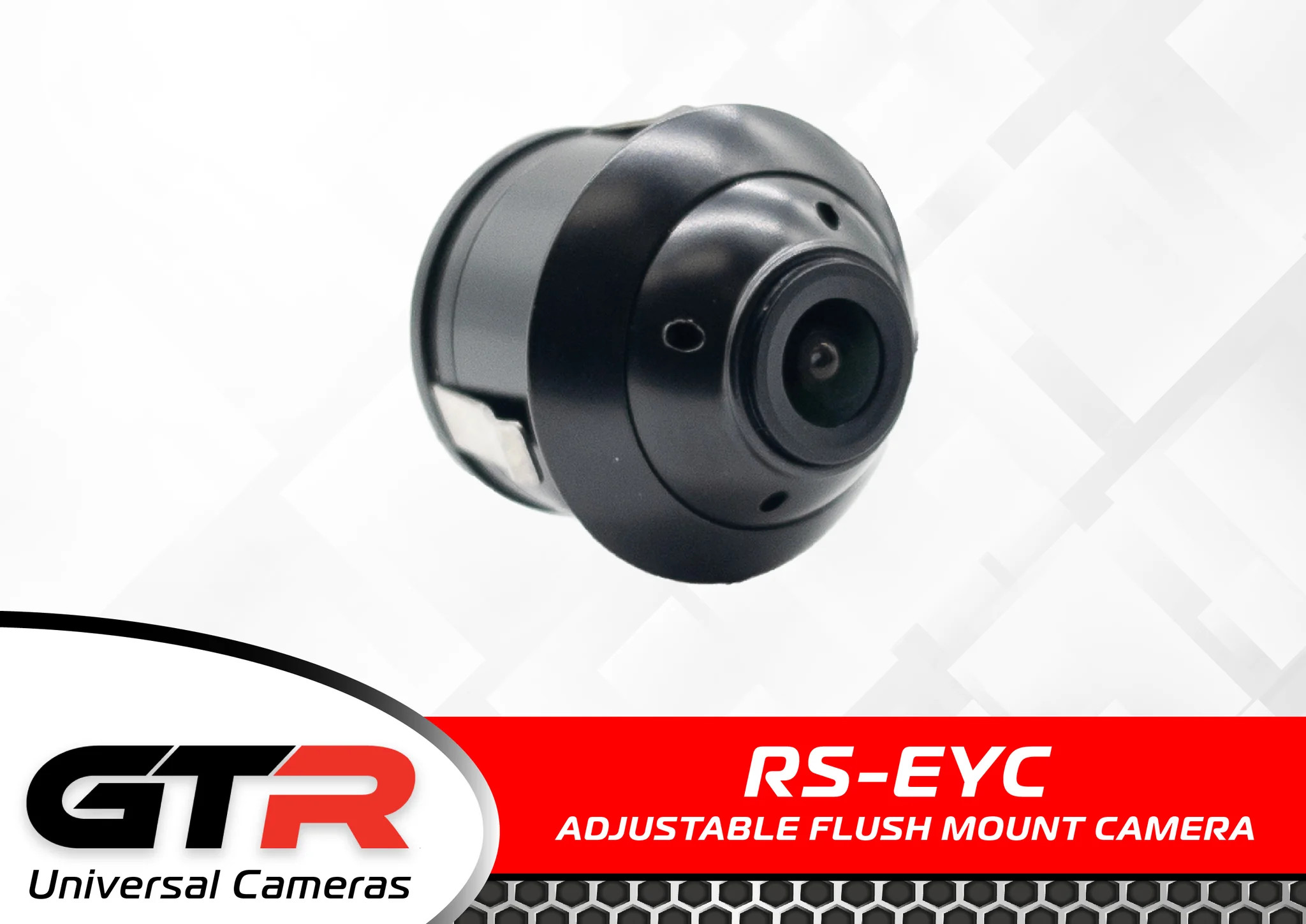RS-Series Dual Mount Vertical or Under Lip Rear Universal Fit Camera