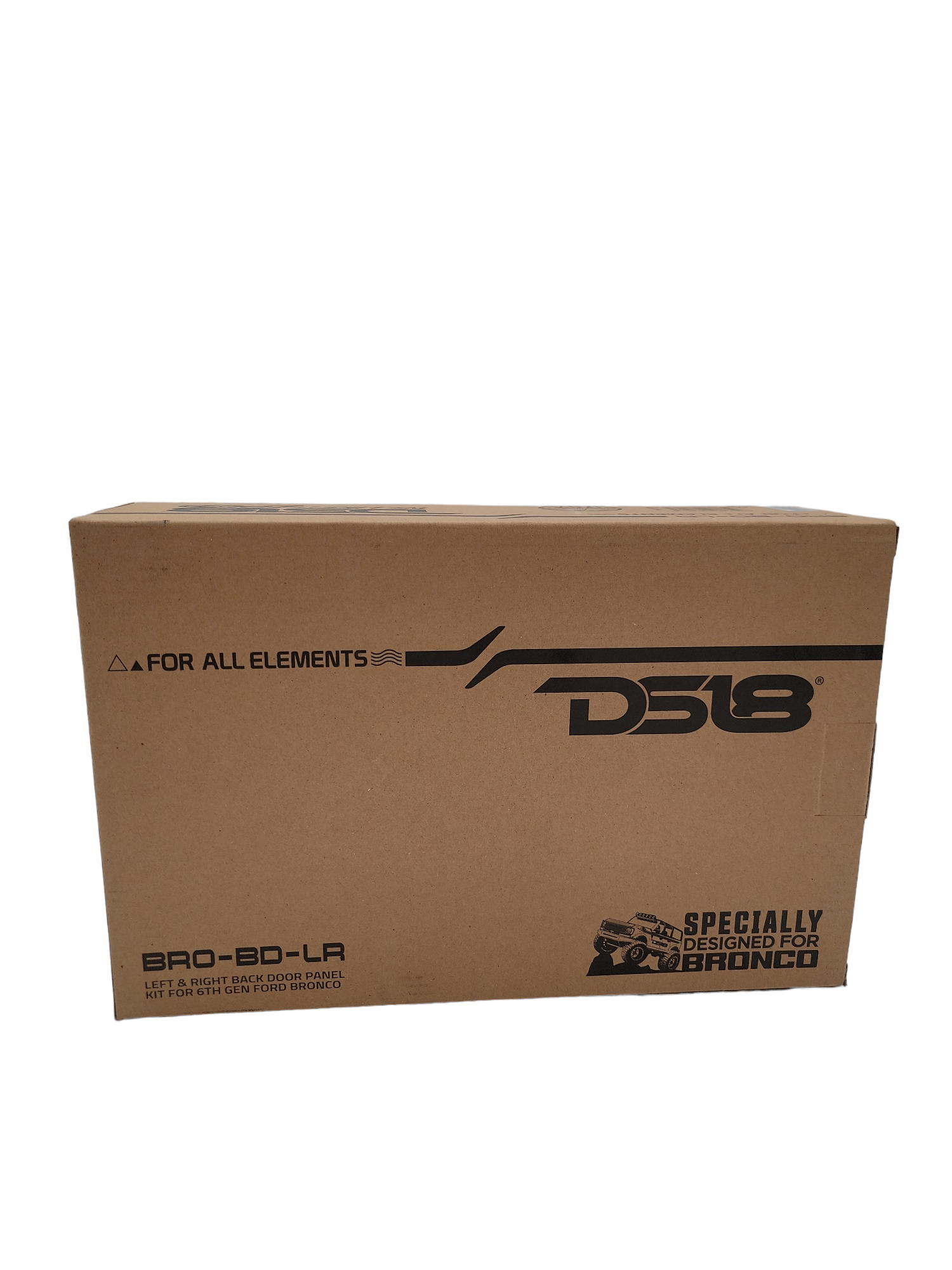 DS18 Bronco 6.5" & Tweeter Back Door Panels