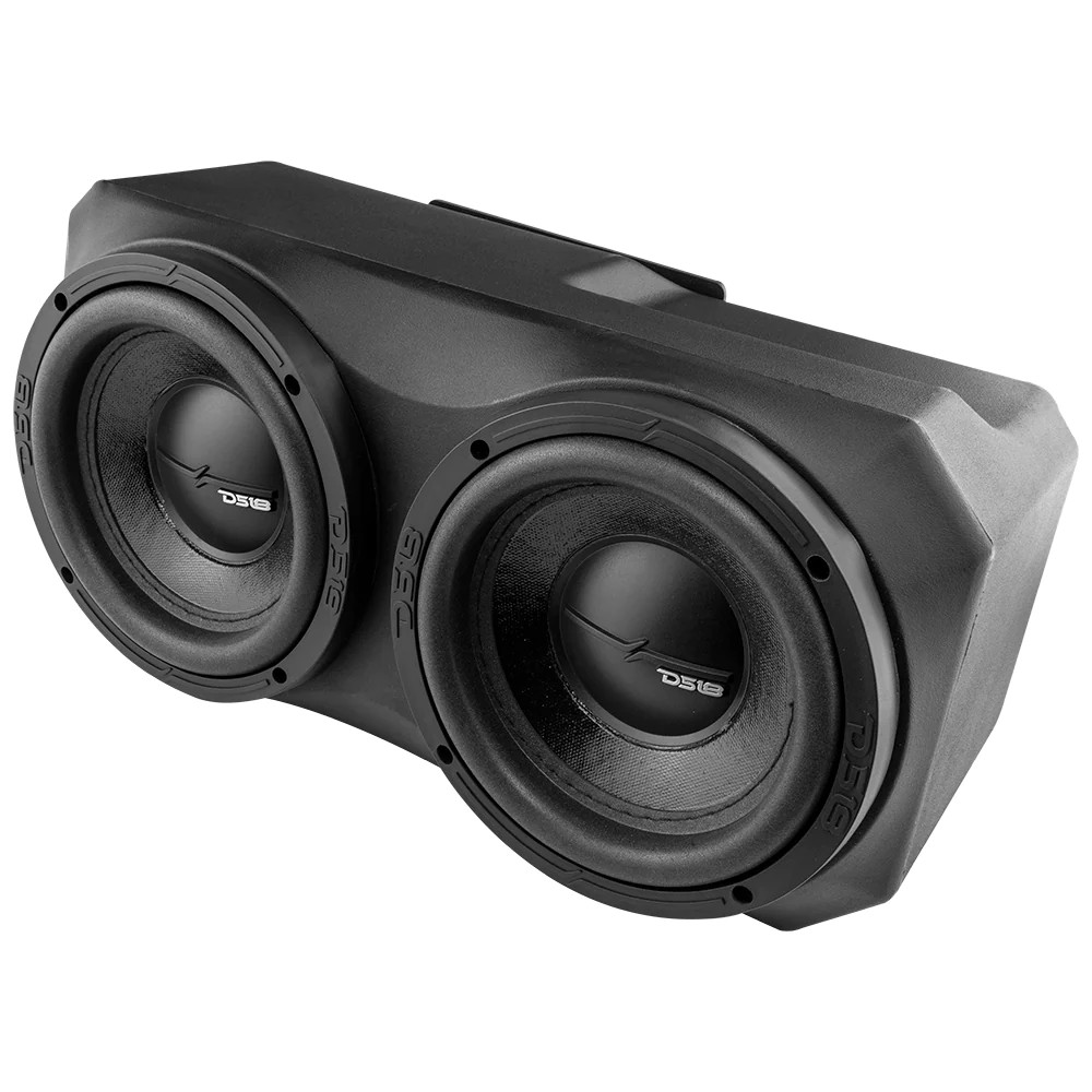 DS18 Sling Shot 2015-2019 2 x 6.5" Under Dash Subwoofer Enclosure - EACH (UNLOADED) DS18 Sling Shot 2015-2019 2 x 6.5" Under Dash Subwoofer Enclosure - EACH (UNLOADED)