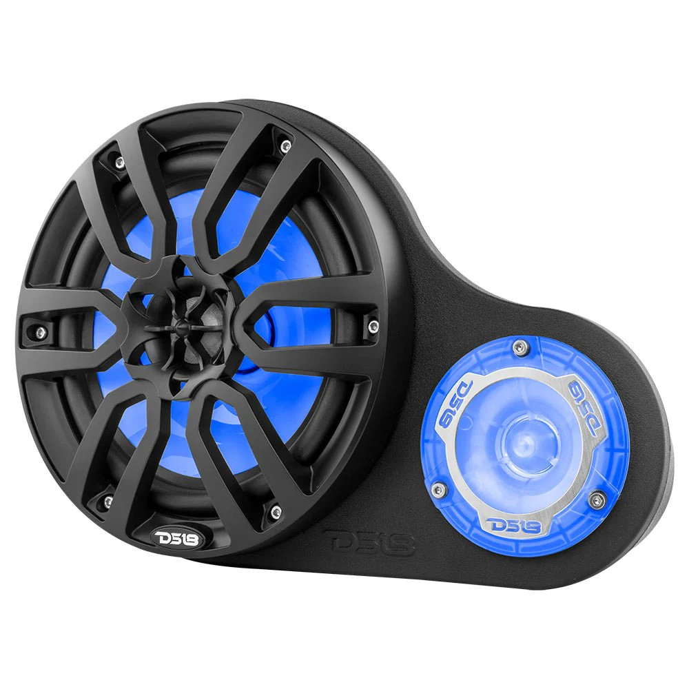 DS18 HIGH DENSITY ABS 2 WAY UNIVERSAL POD LOADED WITH NXL-8BK & PRO-TW1L - PAIR