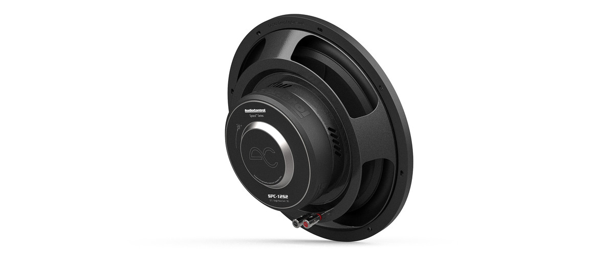 AUDIOCONTROL Space Series 12" Single 2 Ohm Low Profile Subwoofer AUDIOCONTROL Space Series 12" Single 2 Ohm Low Profile Subwoofer