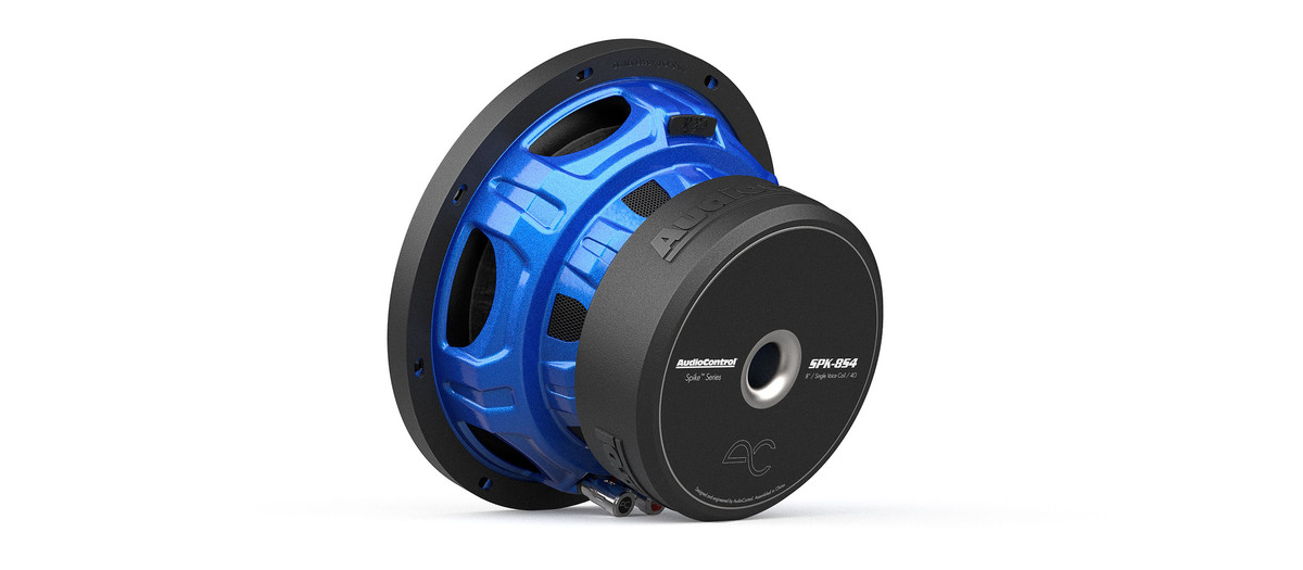 AUDIOCONTROL Spike Series 8" Single 4 Ohm Subwoofer AUDIOCONTROL Spike Series 8" Single 4 Ohm Subwoofer
