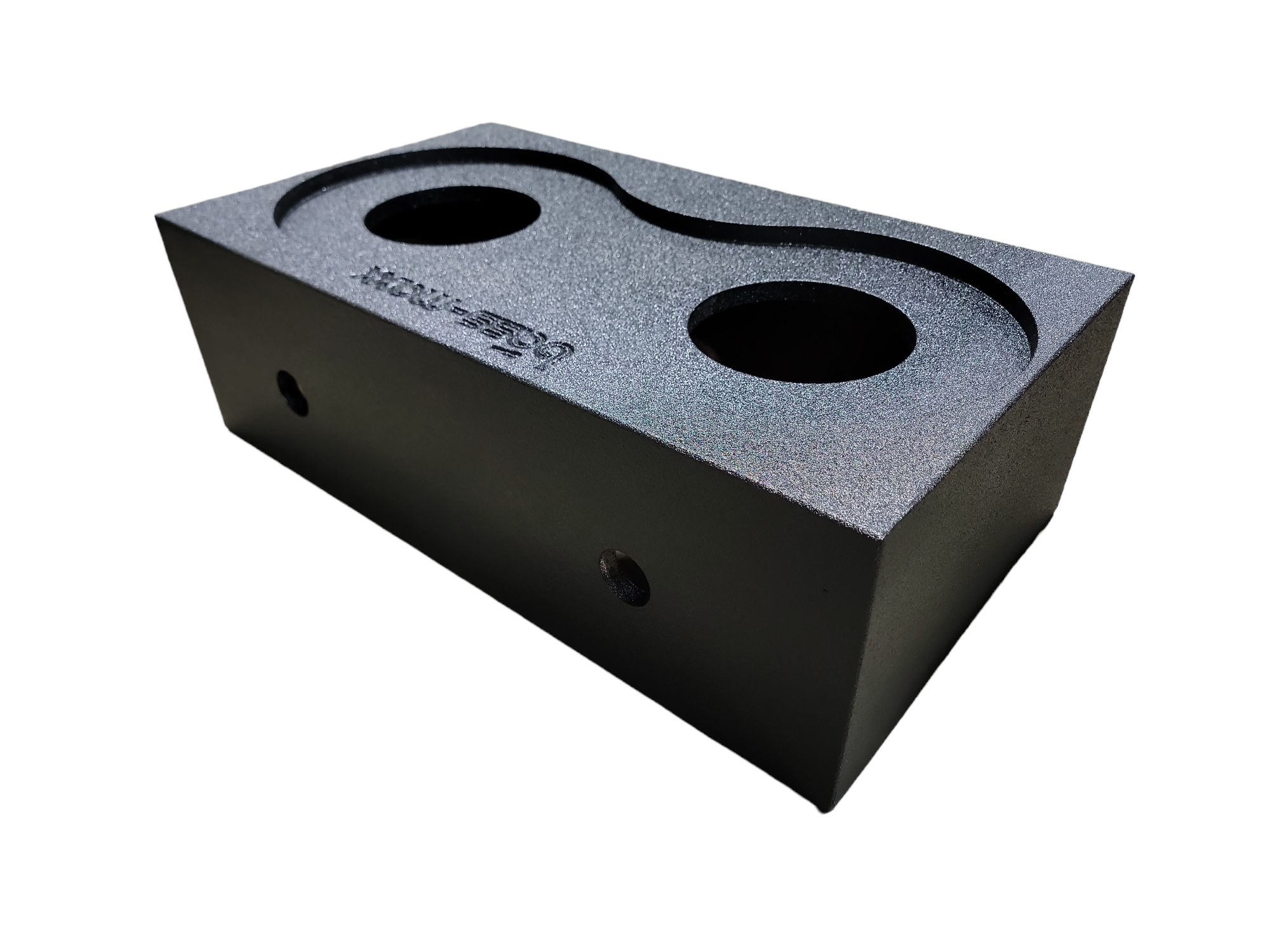 BASS-MAXX DUAL 8" VENTED POLY COATED ENCLOSURE FOR SPORTS CARS