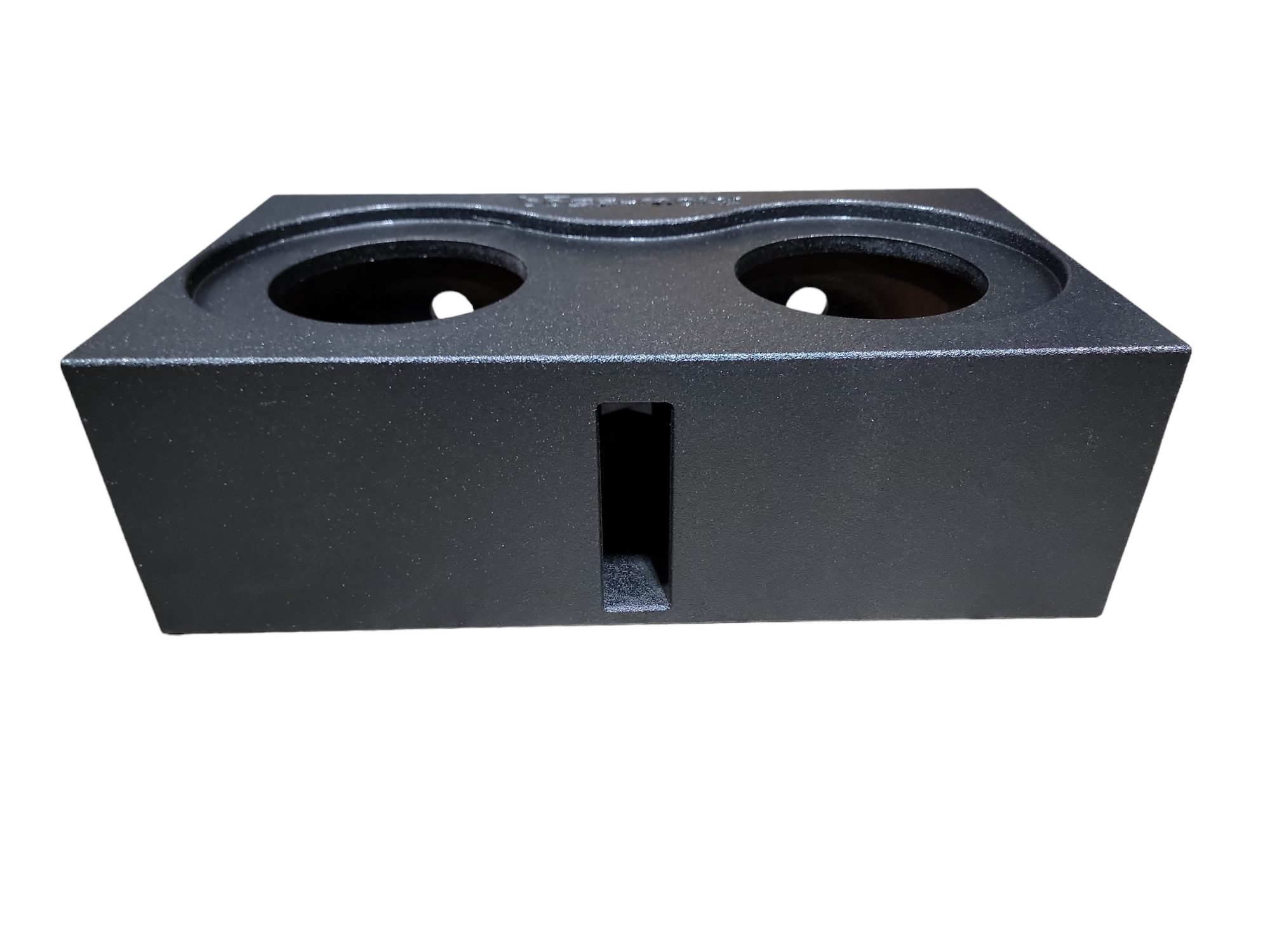 BASS-MAXX DUAL 10" VENTED POLY COATED ENCLOSURE FOR SPORTS CARS