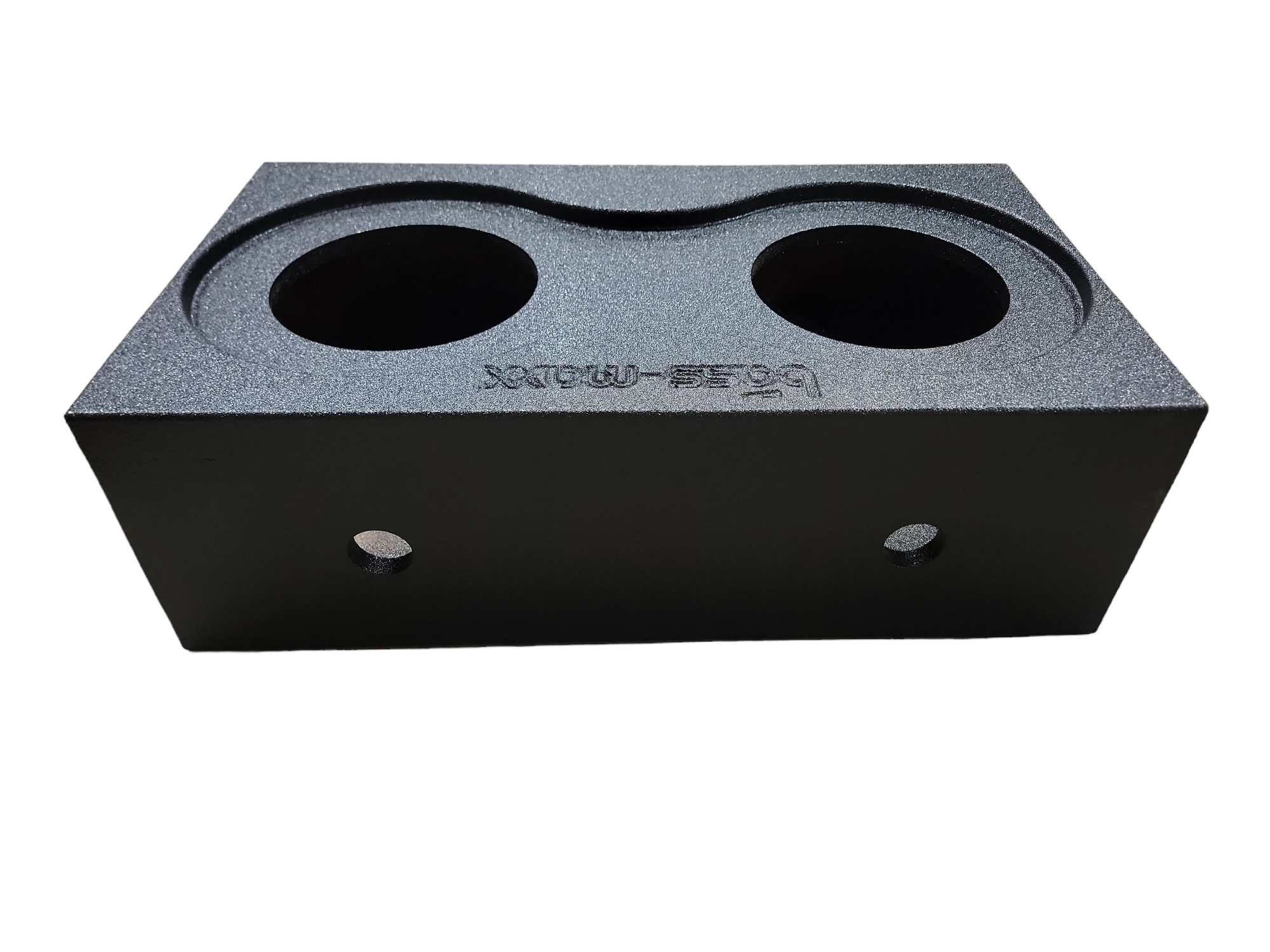 BASS-MAXX DUAL 10" VENTED POLY COATED ENCLOSURE FOR SPORTS CARS