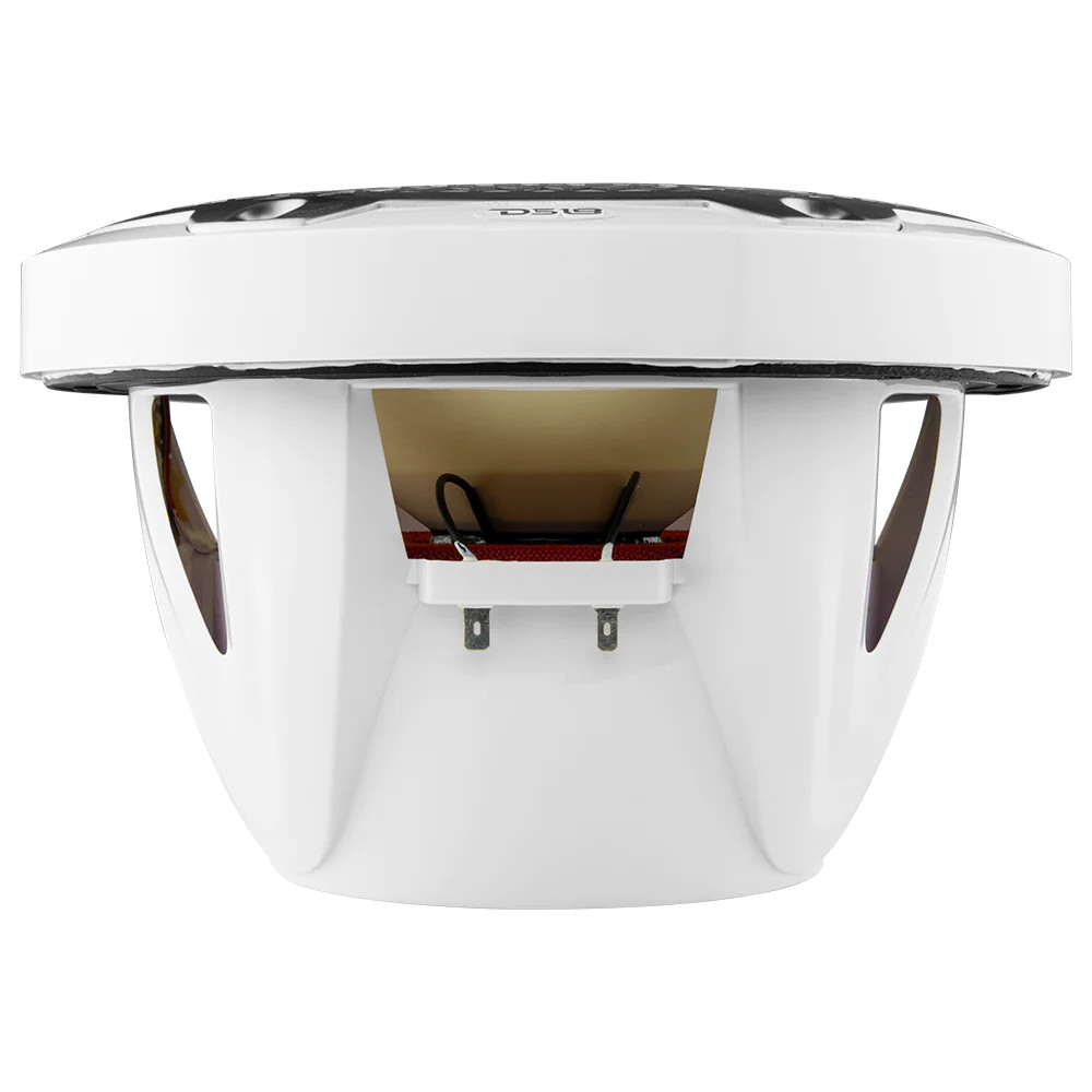 DS18 HYDRO HIGH END 10" MARINE SUBWOOFER W/ RGB LED - WHITE