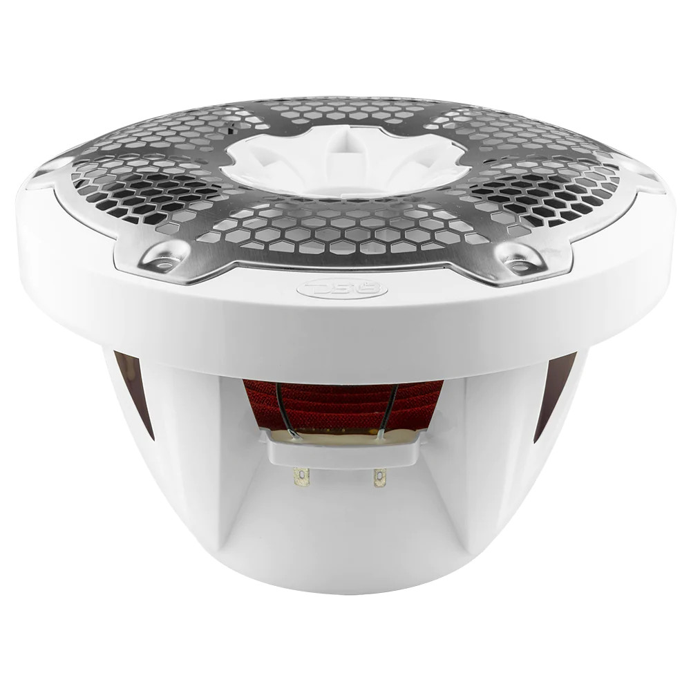 DS18 HYDRO HIGH END 10" MARINE SUBWOOFER W/ RGB LED - WHITE