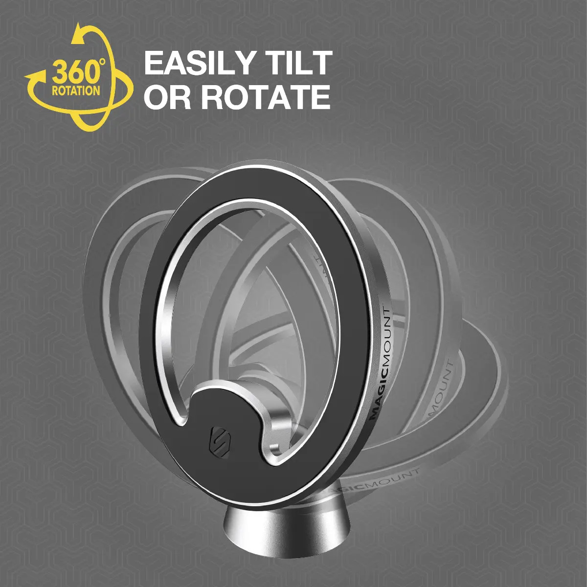 SCOSCHE MAGICMOUNT ELITE MAGNETIC PHONE MOUNT - COMPATIBLE NOW WITH MAGSAFE PHONES