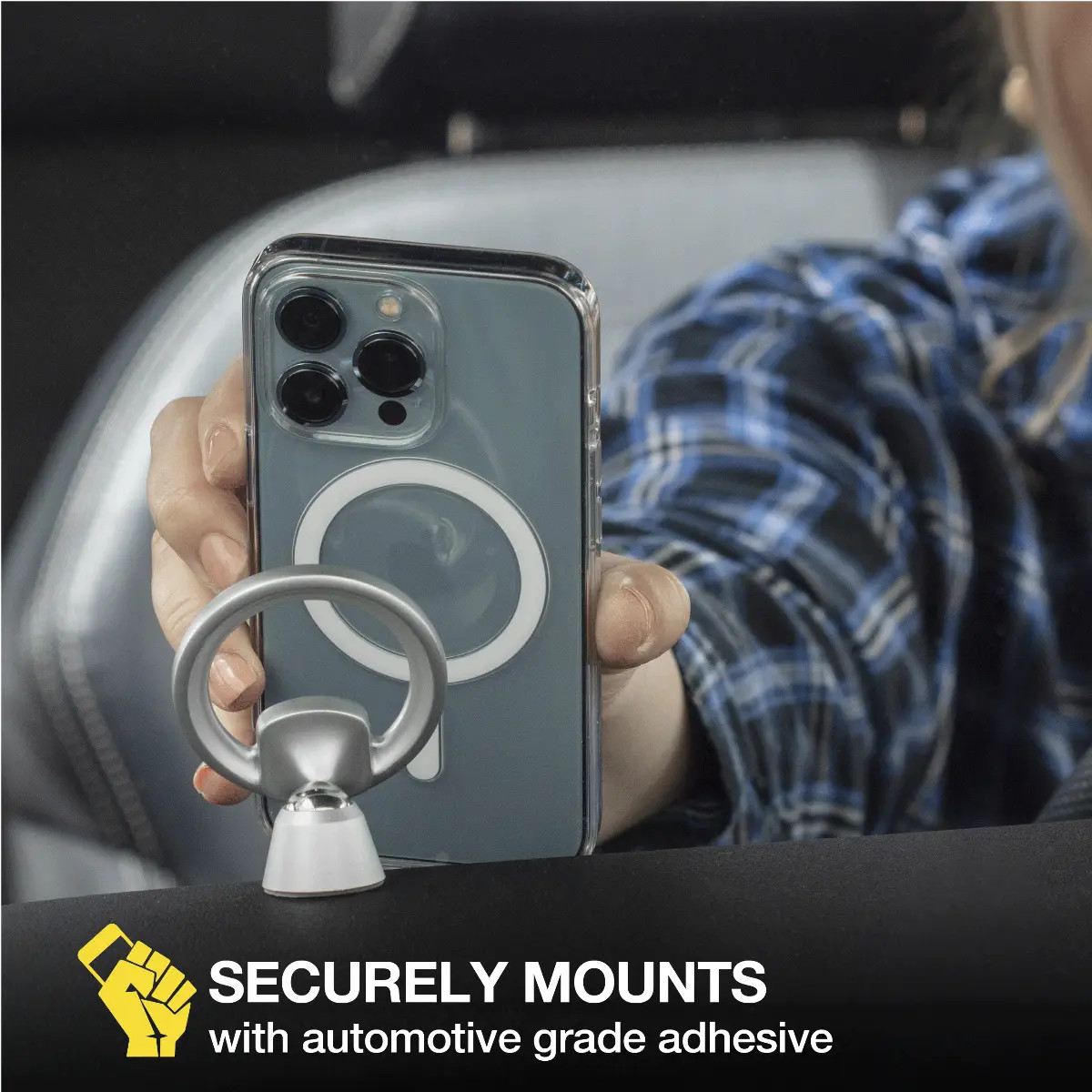 SCOSCHE MAGICMOUNT ELITE MAGNETIC PHONE MOUNT - COMPATIBLE NOW WITH MAGSAFE PHONES
