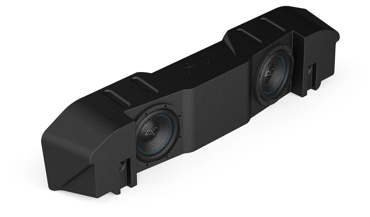 DUAL 8" UNDER SEAT VENTED SUBWOOFER ENCLOSURE FOR JEEP GLADIATOR JT 2020+