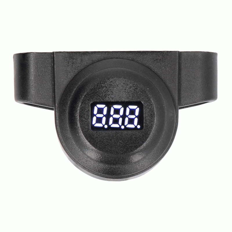 Flush mount voltage meter - Retail Pack