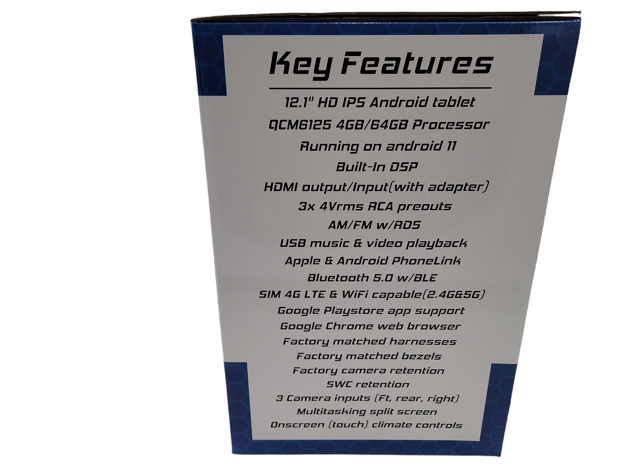 LINKSWELL GEN VI T-Style Dodge RAM Pickup 12.1" 2K HD Screen, Radio/Tablet w/Qualcomm Octacore, 2019-2024 Dodge Ram w/5" or 8" MonitorAndroid 11.0 w/HDMI Out, Optional HDMIIn Module Available