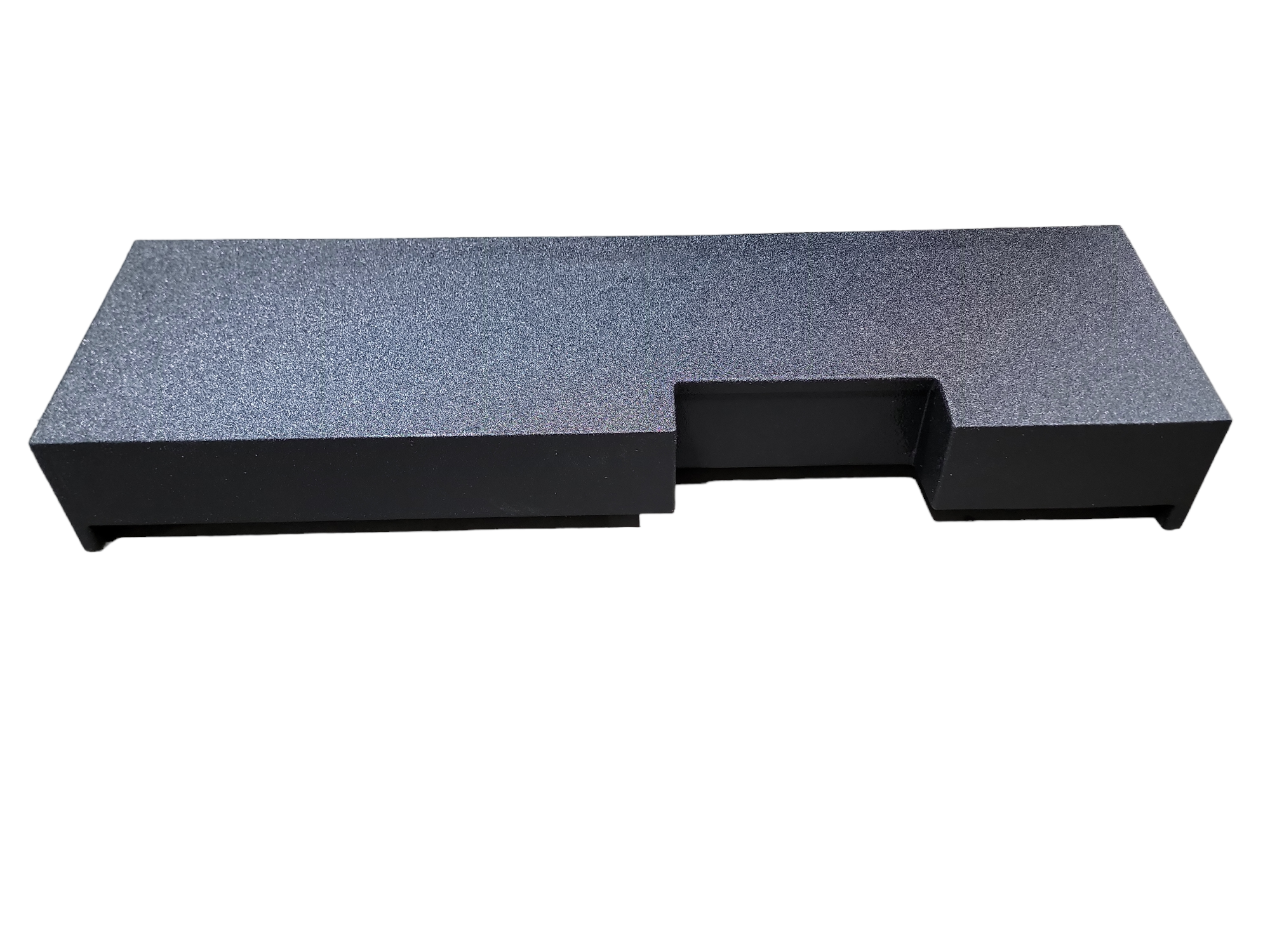 BASS-MAXX GM DOUBLE CAB 2019-2023 DUAL 10" UNDERSEAT DOWN FIRE ENCLOSURE - POLY COATED