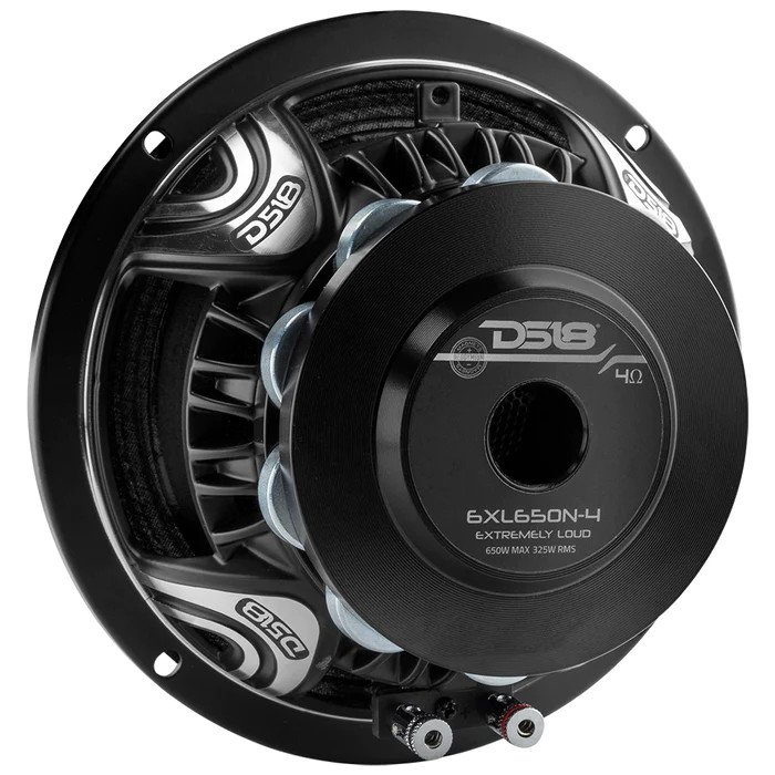 DS18 PRO 6.5" Neodymium Mid-Range Loudspeaker With Bullet 650 Watts 4-Ohm