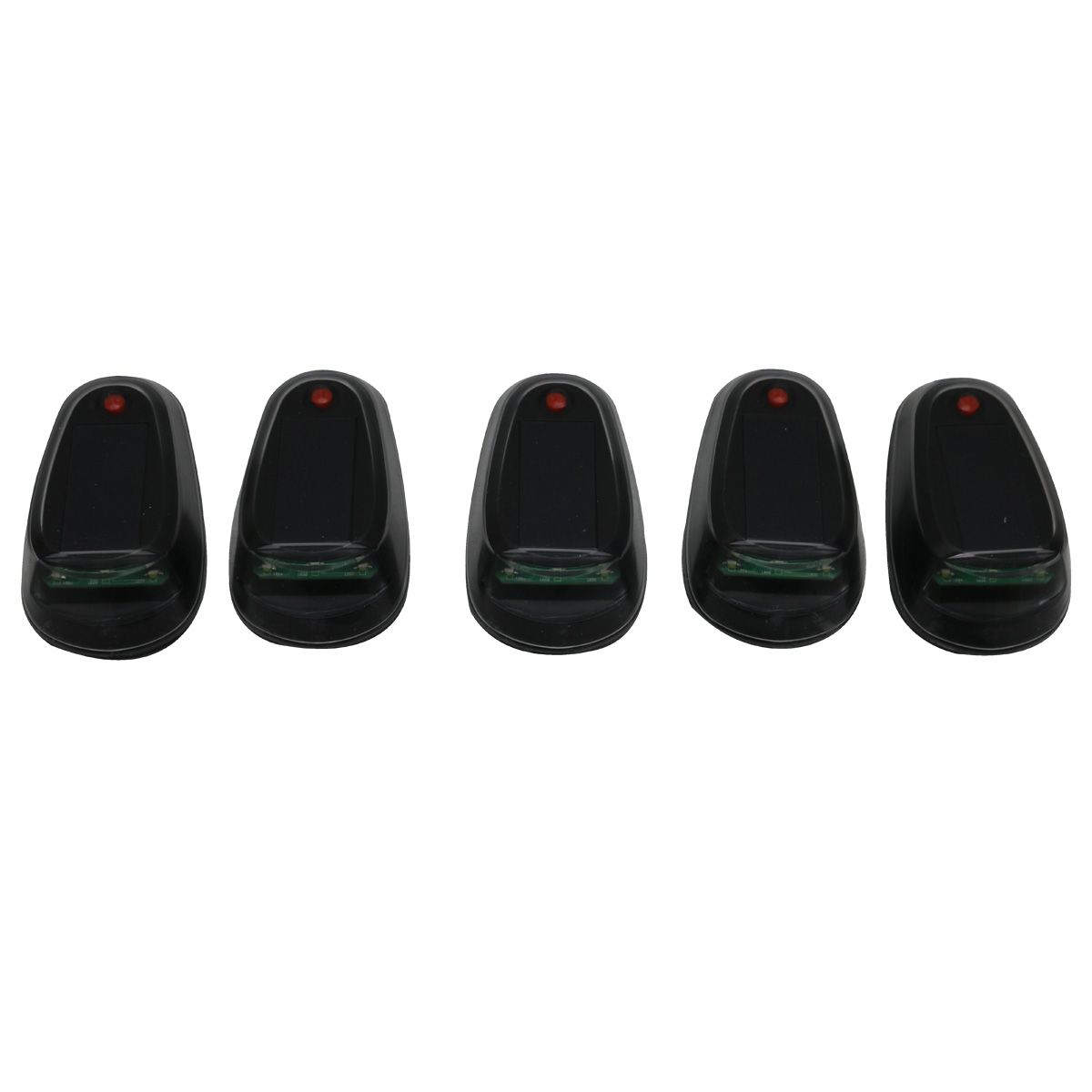 RACESPORT White LED LoPro Wireless Solar-Powered Truck CAB Light 5-Piece system - No Drilling, No Holes, No Wiring RACESPORT White LED LoPro Wireless Solar-Powered Truck CAB Light 5-Piece system - No Drilling, No Holes, No Wiring