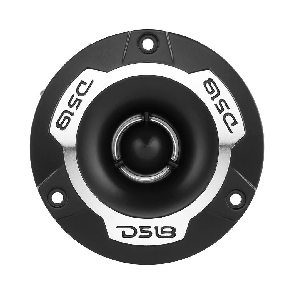 DS18 PRO 1" ALUMINUM BULLET TWEETER 4 OHM PAIR - SILVER