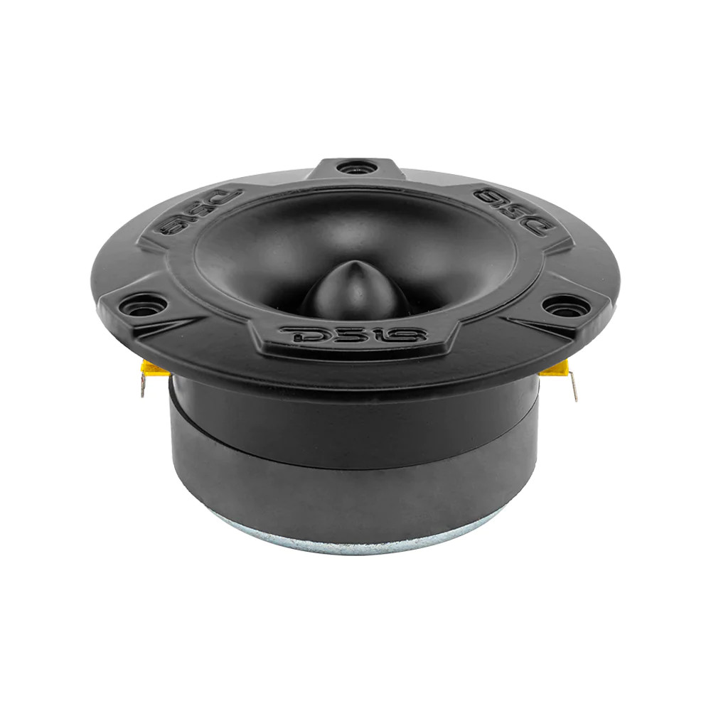 DS18 PRO 1" ALUMINUM BULLET TWEETER 4 OHM PAIR - BLACK