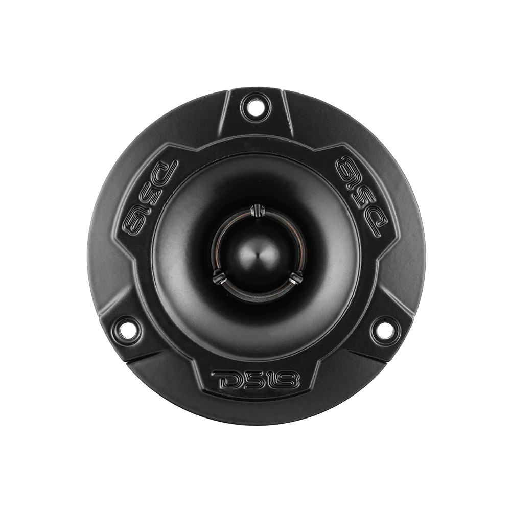 DS18 PRO 1" ALUMINUM BULLET TWEETER 4 OHM PAIR - BLACK