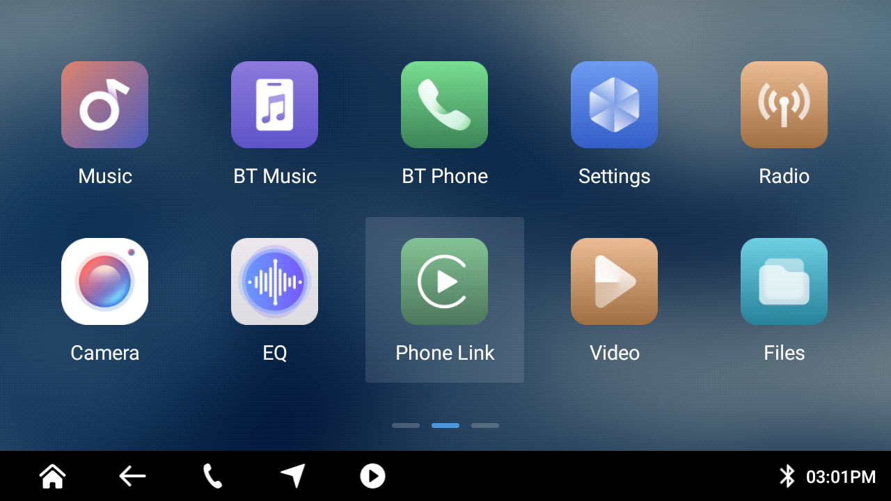 LINKSWELL 10.1" HD TOUCH SCREEN, SINGLE DIN RECEIVER WITH WIRELESS APPLE CARPLAY & ANDROID AUTO, BT5.0