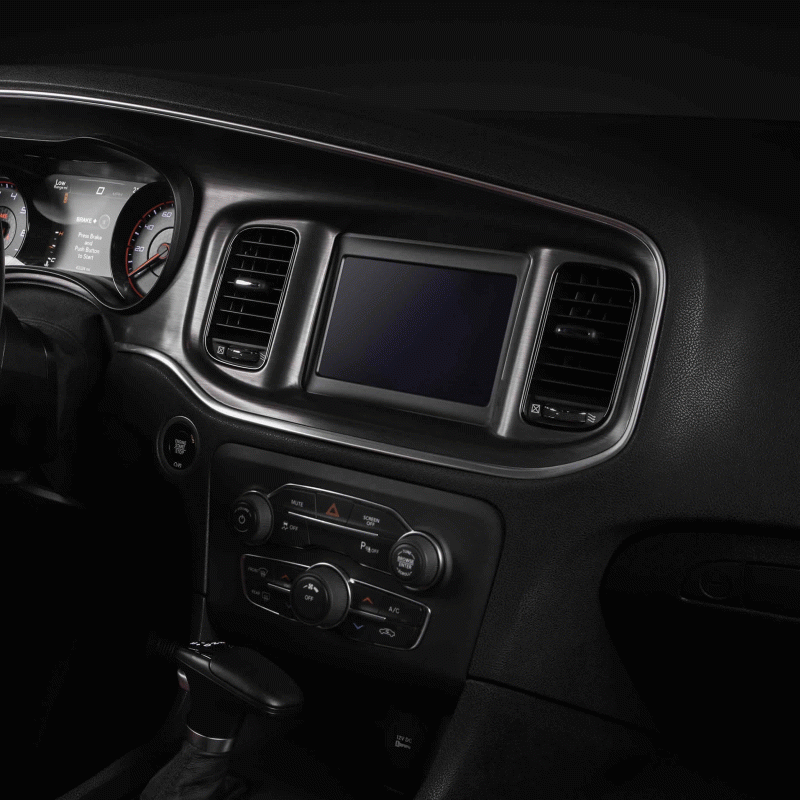 Dodge Charger 2015-Up 7-inch touchscreen display for climate and personalization features
Includes Axxess interface for climate and steering wheel functions Dodge Charger 2015-Up 7-inch touchscreen display for climate and personalization features
Includes Axxess interface for climate and steering wheel functions